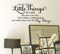Welcome Entryway Family Wall Art Decor Decal | Enjoy the Little things in Life by Wallstory Decals | Sign Making Vinyl Lettering -1614 product 1